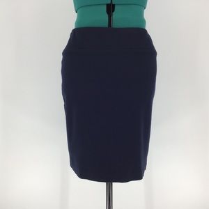 M.I.K.O. Navy Pull-On Mini Skirt, Lined, Small